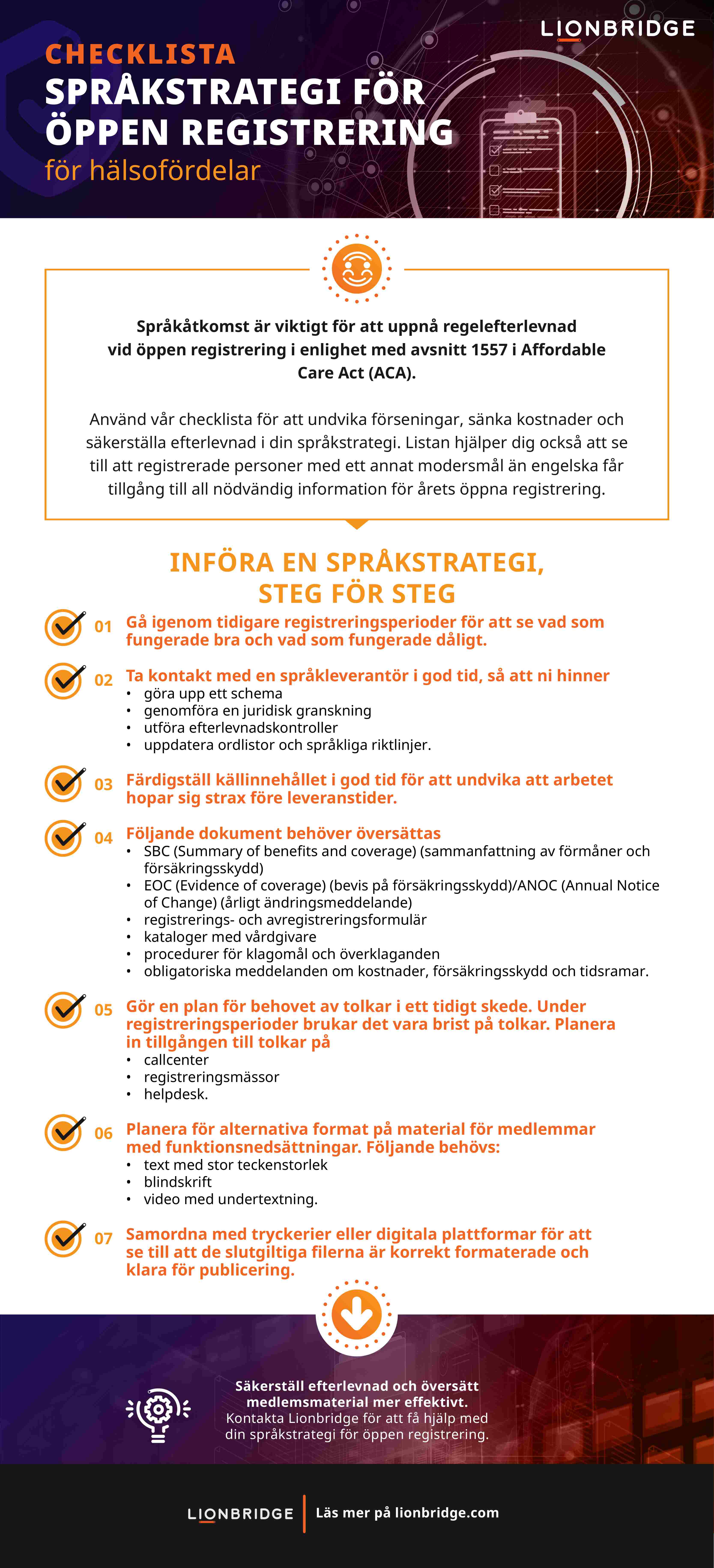 Ladda ner vår checklista för språkplanering