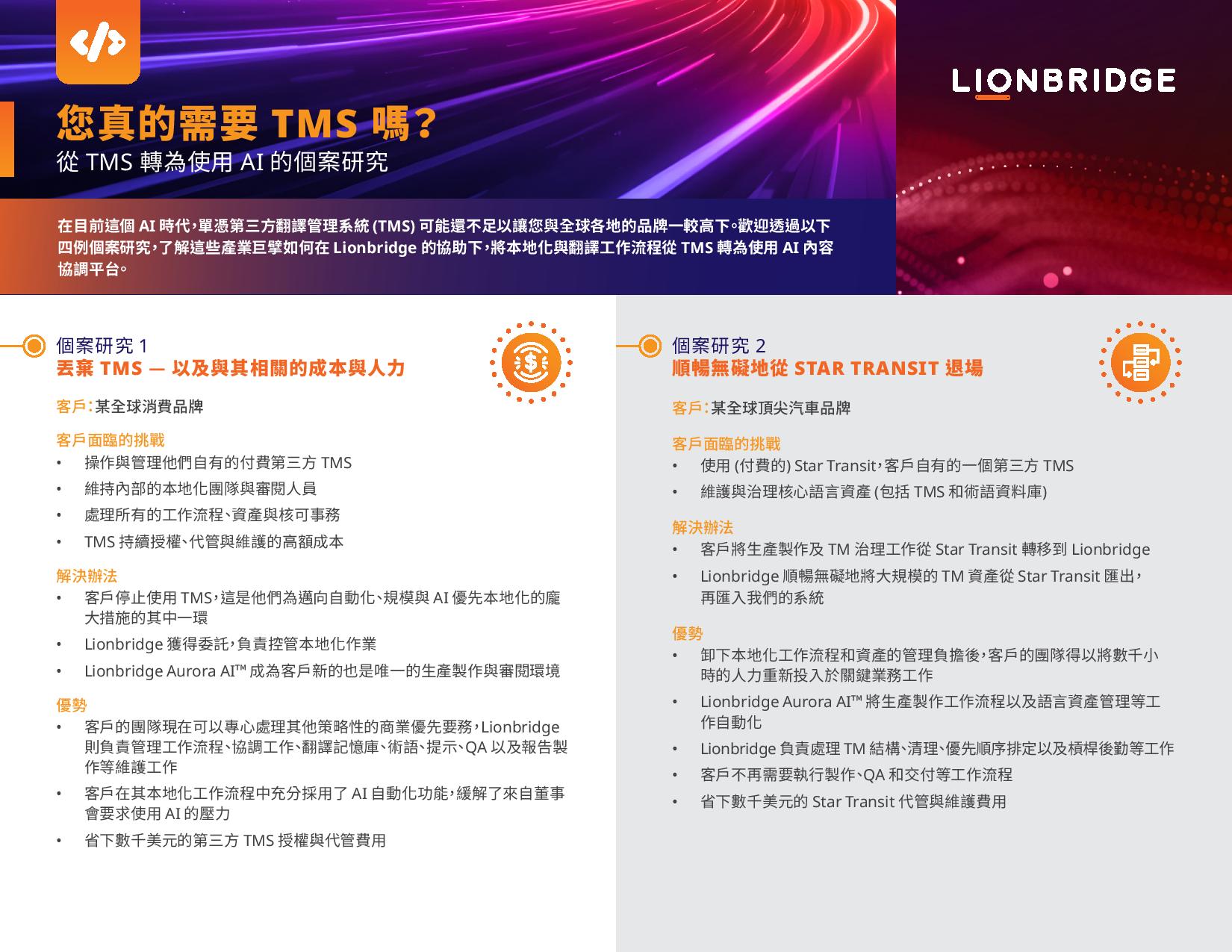 從 TMS 轉為使用 AI 的個案研究