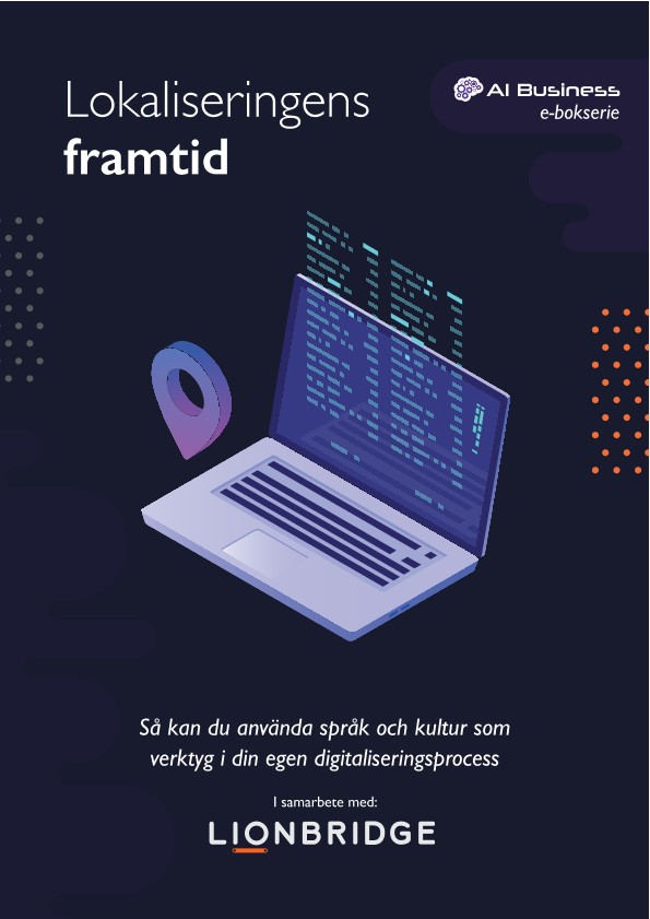 The cover of 'The future of localization' ebook
