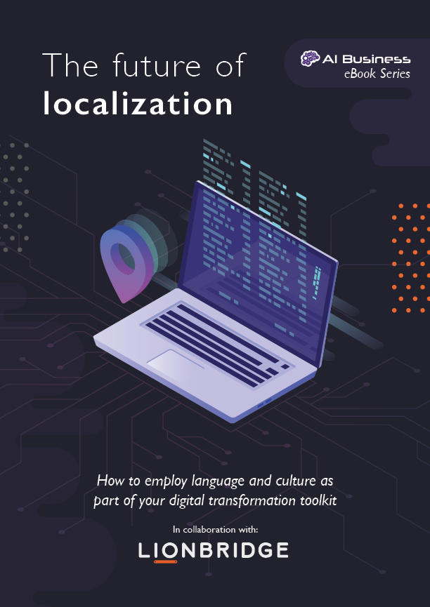 The cover of 'The future of localization' ebook