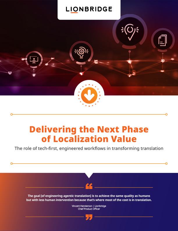 Whitepaper: Delivering the Next Phase of Localization Value