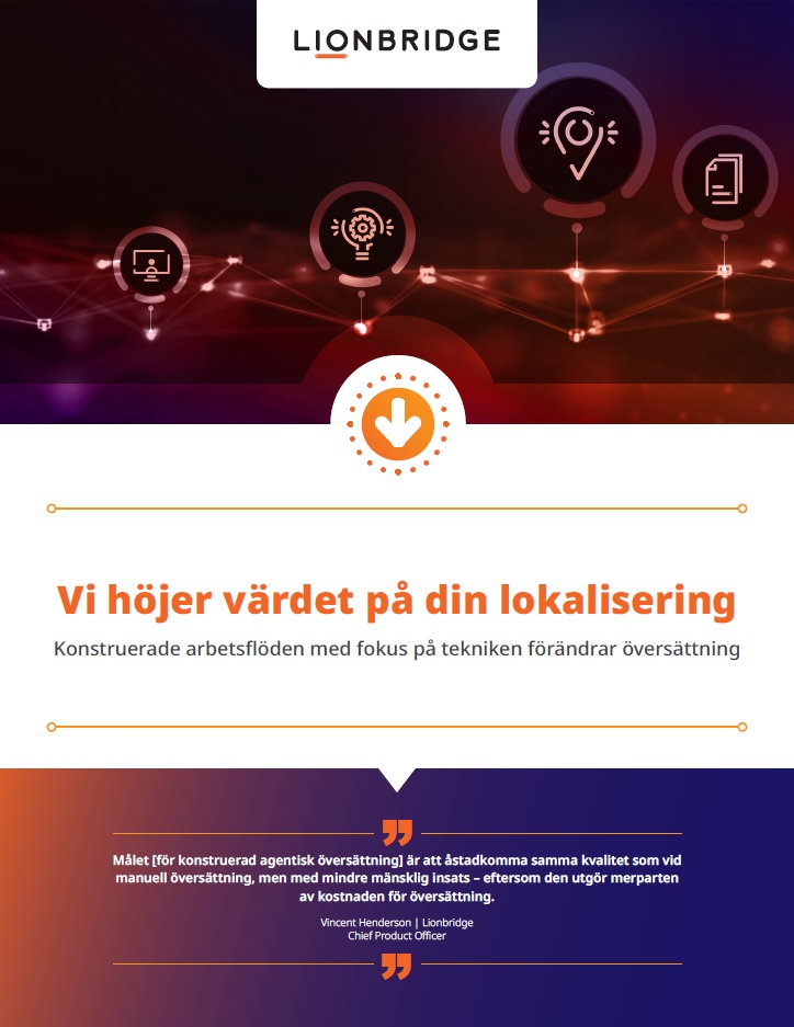 Faktablad: Vi höjer värdet på din lokalisering