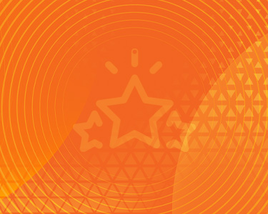 Gradient geometric background