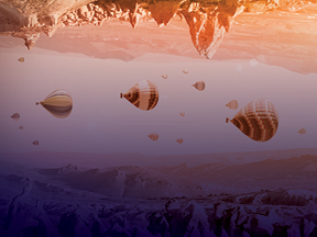 Aurora leuchtet über einem Baum