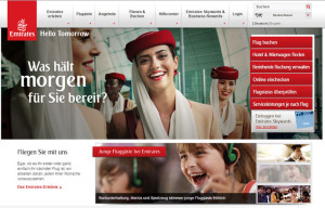 Der deutsche Auftritt von Emirates