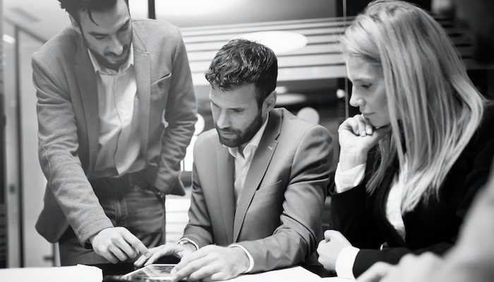 Business-Besprechung