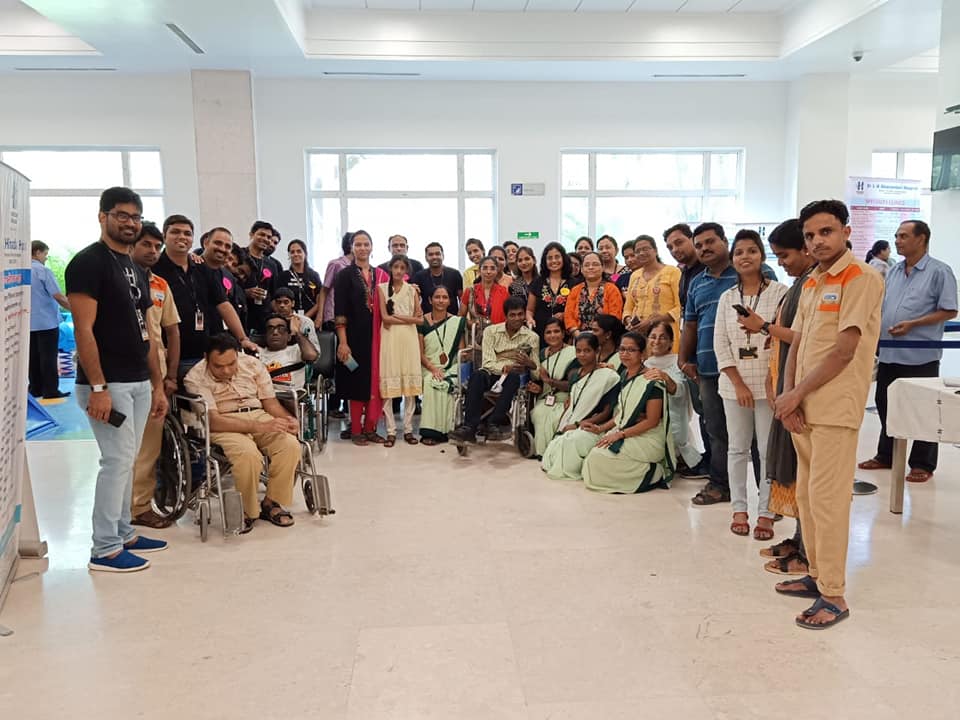 Lionbridge's Mumbai team poses at the MBA Foundation
