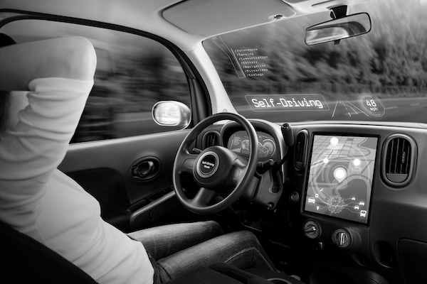 autonomous driving car with artificial intelligence