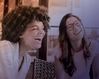 Employees in a discussion