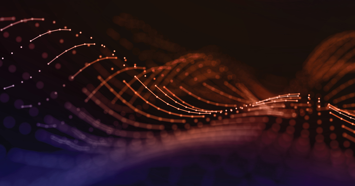 digital wave pattern
