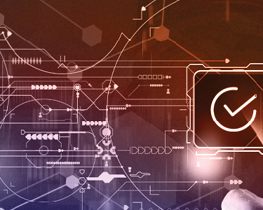 Person pressing a button