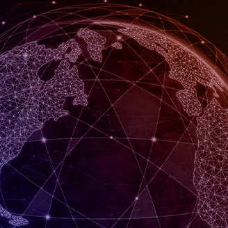 Globe with connection points