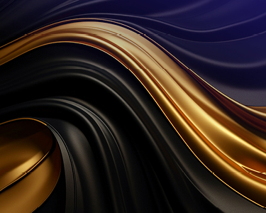 Abstract luxury fabric with gold highlights