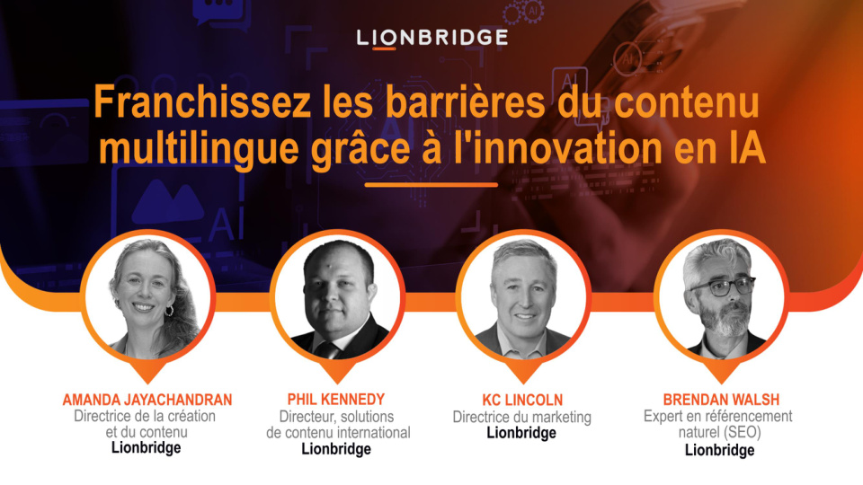 Couverture de la présentation sur l'innovation IA