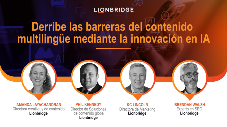 Portada de la presentación de Innovación en IA