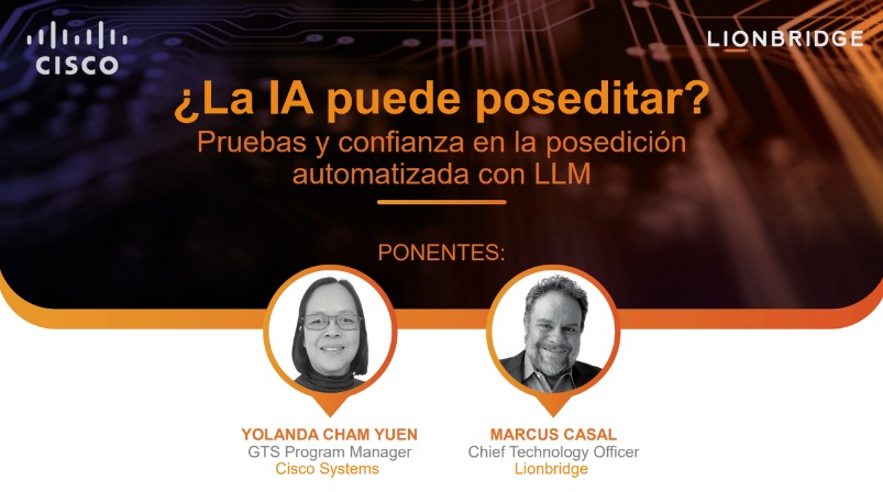 Cover of the presentation of AI Innovation