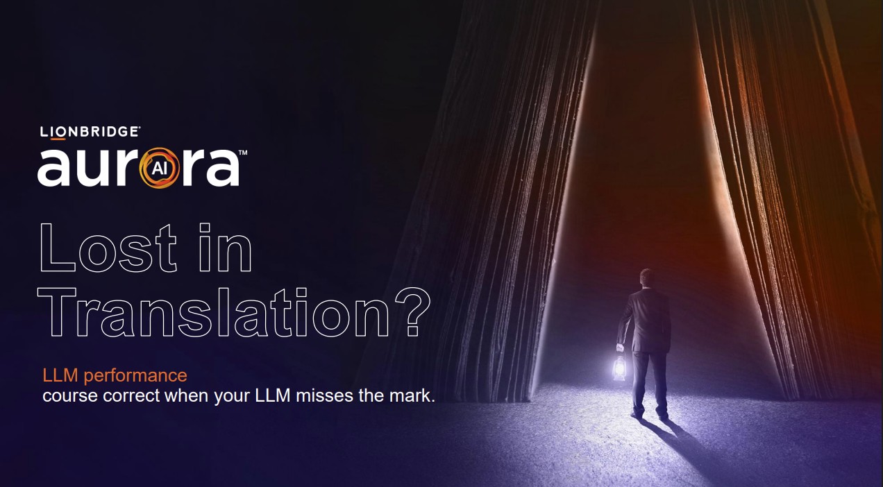 Cover of the presentation of Lost in Translation