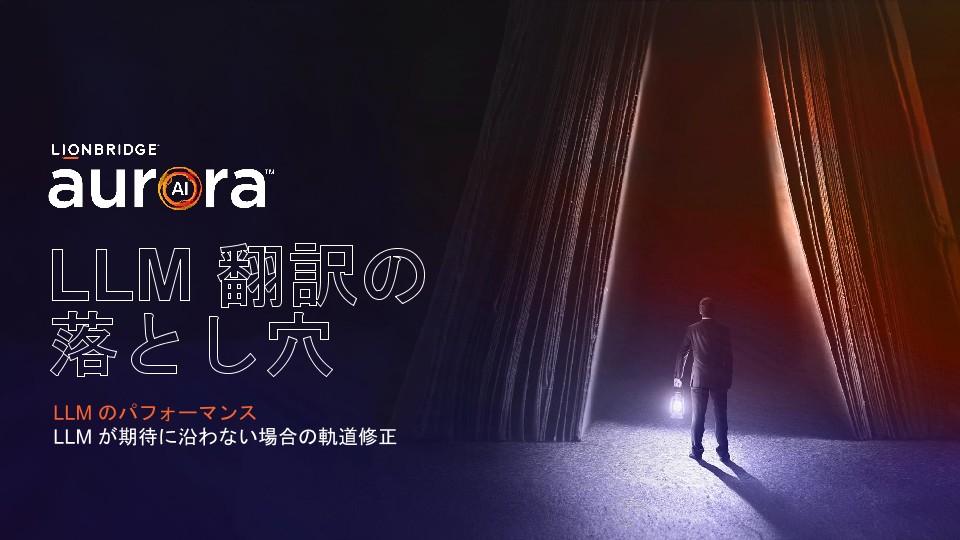 ロスト・イン・トランスレーションのプレゼンテーションの表紙