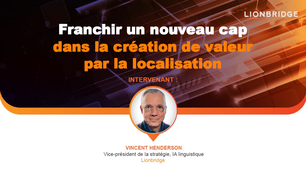 Cover of the presentation of Delivering the Next Phase of Localization Value Webinar