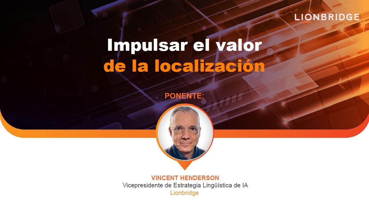 Cover of the presentation of Delivering the Next Phase of Localization Value Webinar