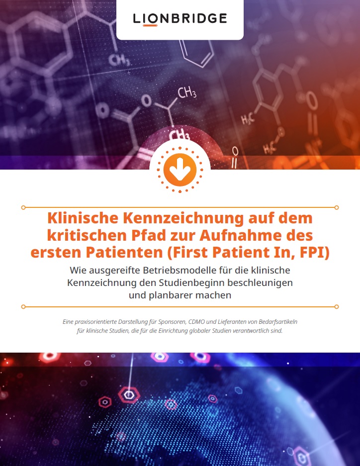 Whitepaper: Kennzeichnungsservices für klinische Studien