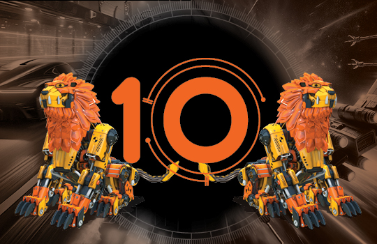 Lionbridge Games 10th Anniversary Logo