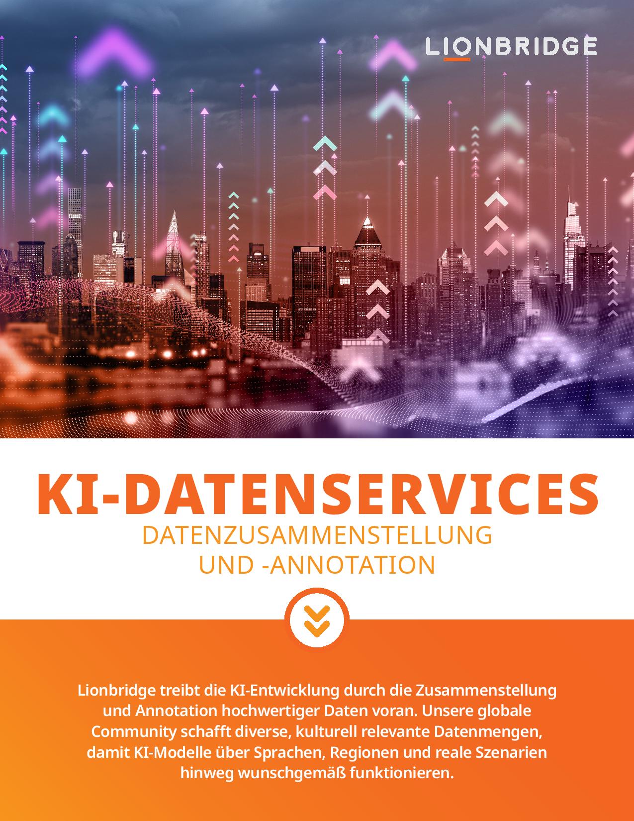Whitepaper herunterladen: KI-Datenservices von Lionbridge – Datenzusammenstellung und -annotation