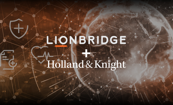 A corporate collage conveying language services for patient access compliance.