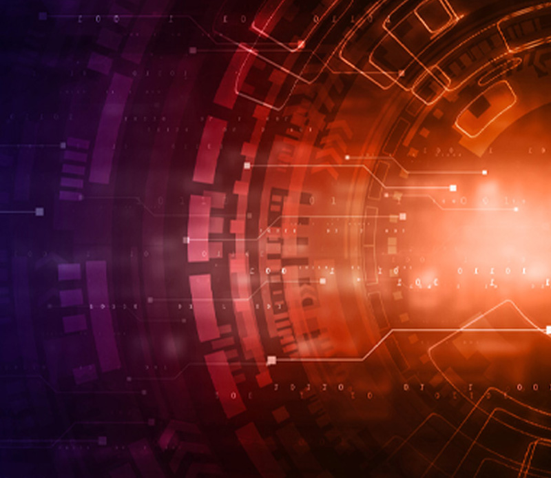 Digital burst background