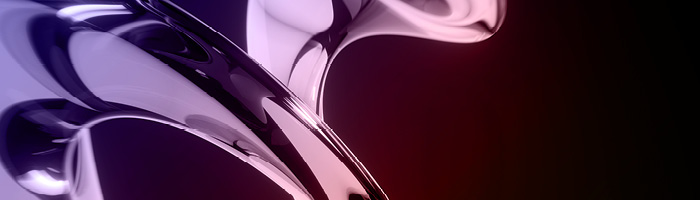 edges of a glass swirl 