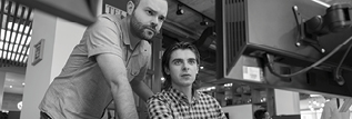 Two people on a developer team 