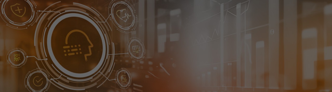 health icons and buttons on an orange background