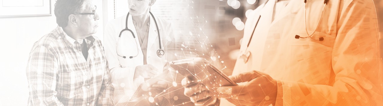 Doctor and patient meeting and capturing information