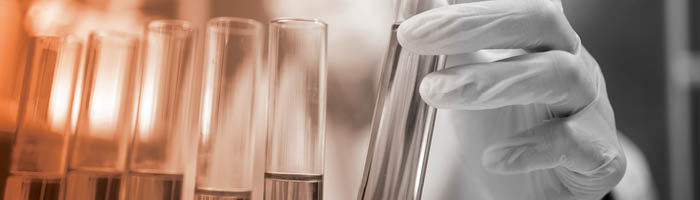 Test tubes for clinical research. 