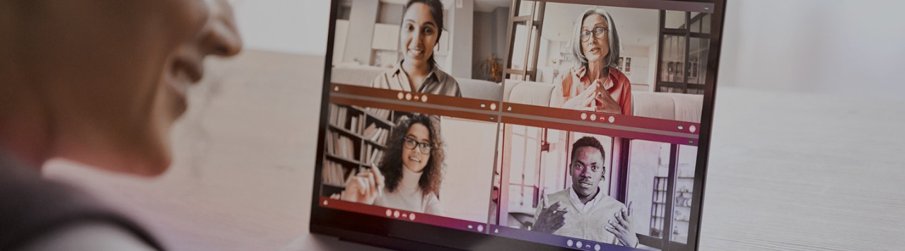video call between 5 members 