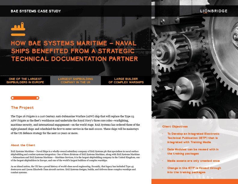 BAE Systems Case Study
