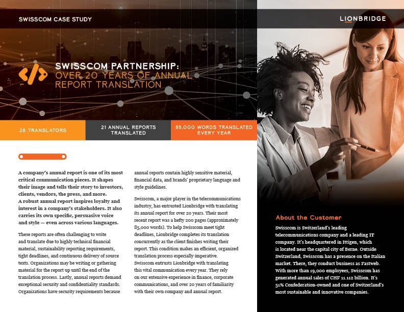 Swisscom Case Study Cover