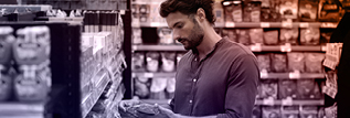 Person shopping