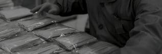 Manufacturer packaging personal protection equipment