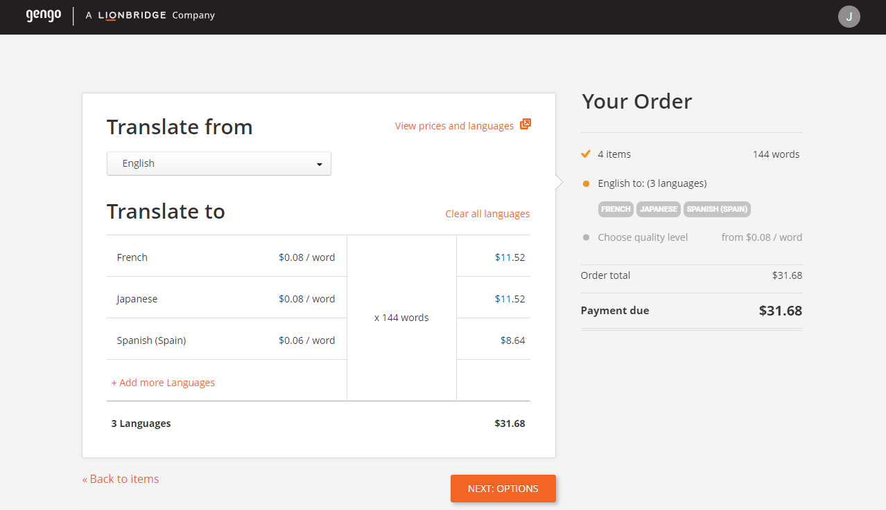 How To Use Lionbridge’s Online Translation Ordering Platform
