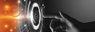 Finger pointing to an interface to ensure language quality
