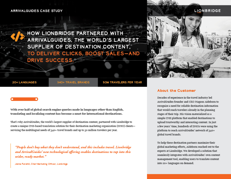 ArrivalGuides Case Study