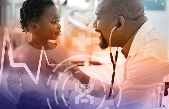 Doctor taking care of their patient