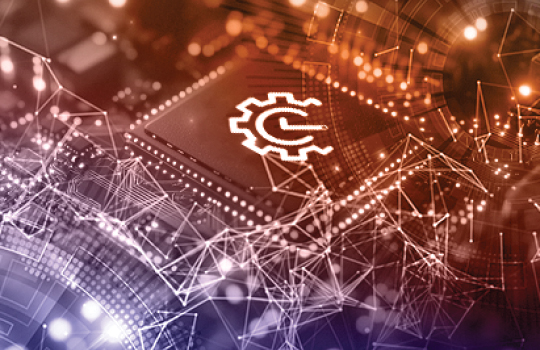 Medical researcher at a computer