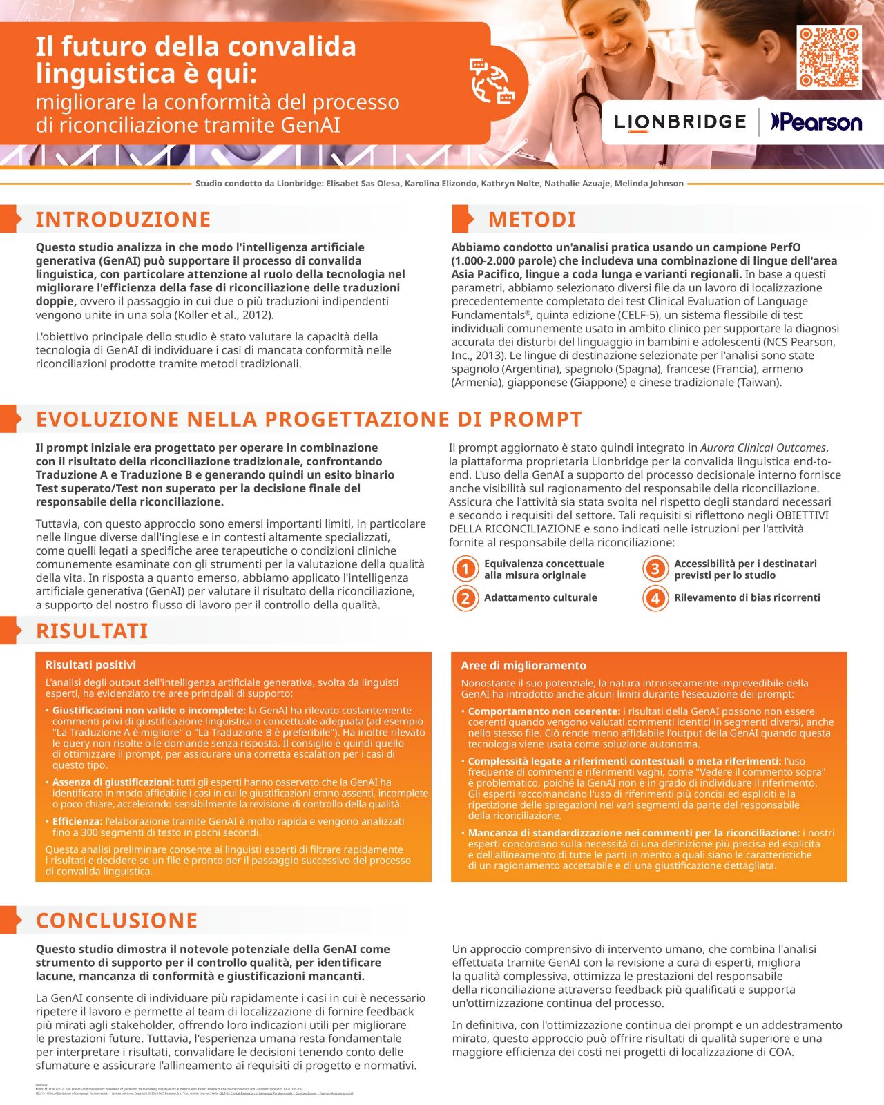 Scaricate il manifesto ISOQOL 2025