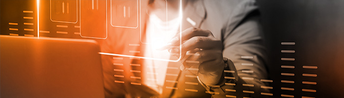 Rete di connessioni digitali e pianeta