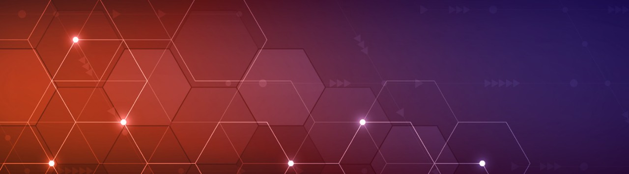 Lionbridge Aurora AI プラットフォーム、人材、プロセス、パフォーマンスで実現されるグローバルなコンテンツ配信を表す幾何学模様。