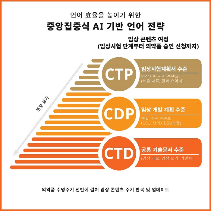 언어 효율을 높이기 위한 중앙집중식 AI 기반 언어 전략 이미지