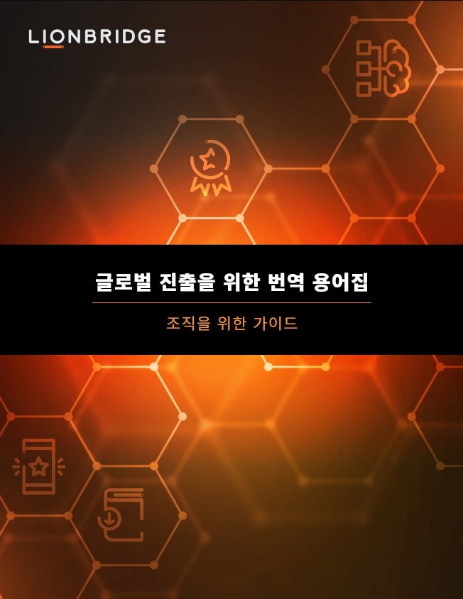 라이온브리지 글로벌 번역 용어집 백서 다운로드