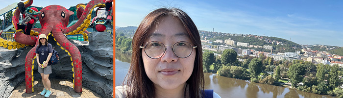 Bilder på Winnie som reser